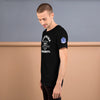 Men’s Hard Wurk Workout and Fitness Tee - Universal Gym T-Shirt With Stripes