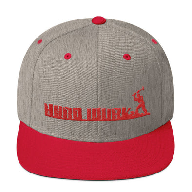 Men's Hard Wurk Wool Blend Snapback