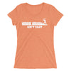 Womens Hard Wurk Aint Eazy Tri-Blend Tee