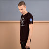 Men’s Hard Wurk Workout and Fitness Tee - Universal Gym T-Shirt With Stripes