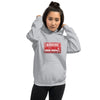 Womens WARNING Hard Wurk Hoodie