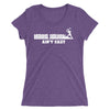 Womens Hard Wurk Aint Eazy Tri-Blend Tee