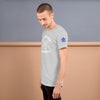 Men’s Hard Wurk Workout and Fitness Tee - Universal Gym T-Shirt With Stripes