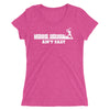 Womens Hard Wurk Aint Eazy Tri-Blend Tee