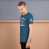 Men’s Hard Wurk Workout and Fitness Tee - Universal Gym T-Shirt With Stripes