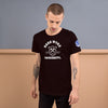 Men’s Hard Wurk Workout and Fitness Tee - Universal Gym T-Shirt With Stripes