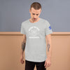 Men’s Hard Wurk Workout and Fitness Tee - Universal Gym T-Shirt With Stripes
