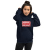 Womens WARNING Hard Wurk Hoodie