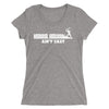 Womens Hard Wurk Aint Eazy Tri-Blend Tee