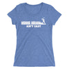 Womens Hard Wurk Aint Eazy Tri-Blend Tee