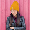 Ladies Hard Wurk Pom-Pom Beanie