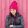 Ladies Hard Wurk Pom-Pom Beanie
